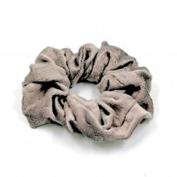 Γυναικείο Λαστιχάκι Μαλλιών (scrunchie) minky light grey