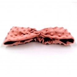 Κορδέλα Μαλλιών (headband) minky dusty pink