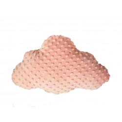 μαξιλάρι σύννεφο minky dusty pink