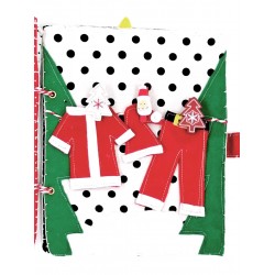 Χριστουγεννιάτικο Βιβλίο δραστηριοτήτων (Xmas Quietbook) limited edition! 